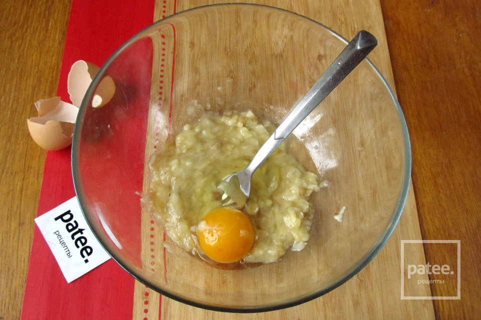 Банановый пудинг в микроволновке - Шаг 3