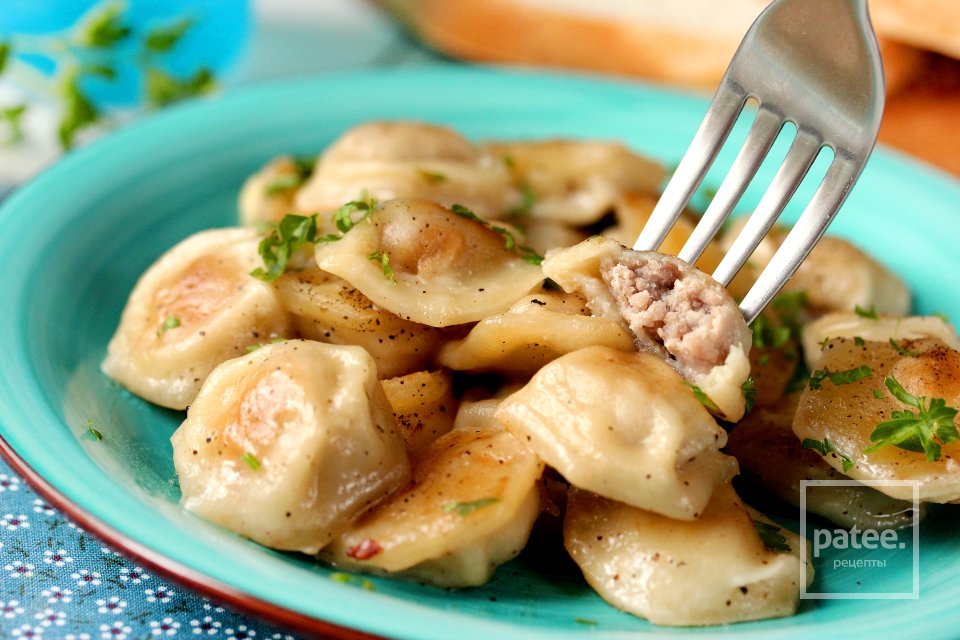 Жареные пельмени - Шаг 21