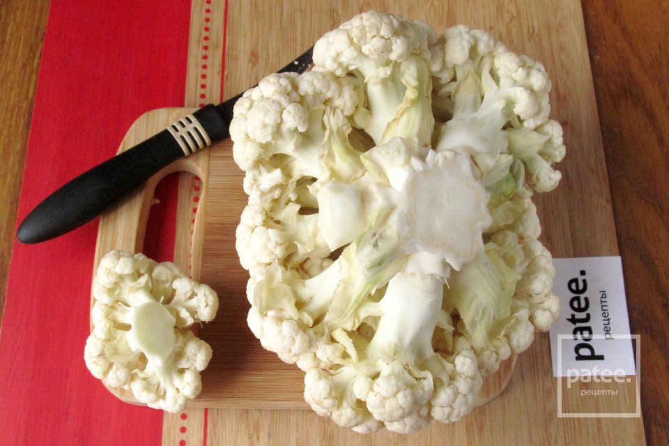 Как заморозить цветную капусту - Шаг 2