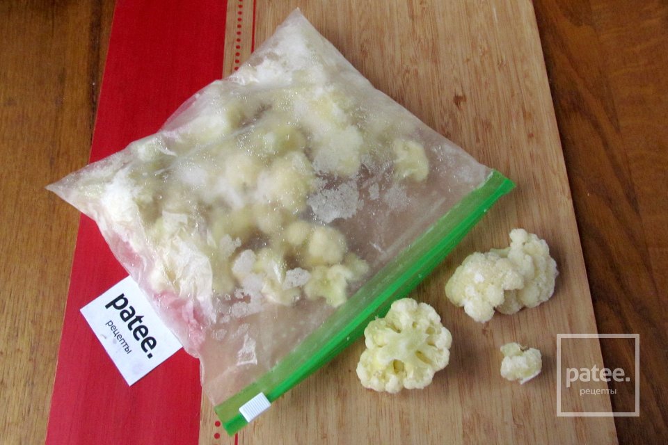 Как заморозить цветную капусту - Шаг 12