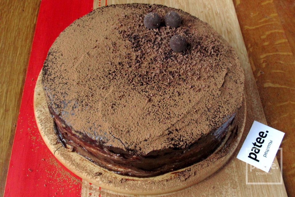 Торт с манкой и лимоном - Шаг 35