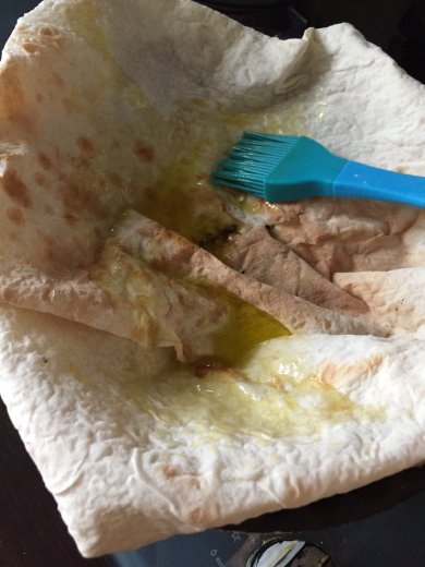 Очень ленивый пирог с курицей и овощами или полезная шаверма - Шаг 2