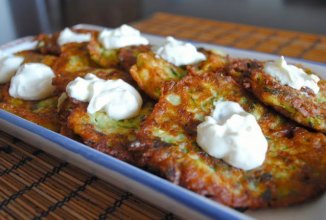 Турецкие оладьи из кабачков