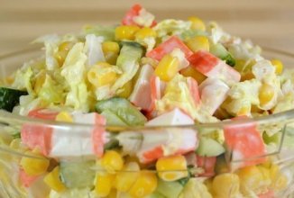 Салат "Летний крабик"
