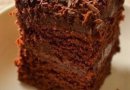 Супер-влажный шоколадный пирог (без яиц)