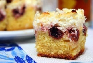 ПИРОГ "ВИШНЁВЫЙ ШИК" 🍒