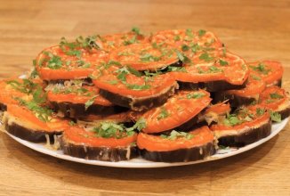 ЗАПЕЧЕННЫЕ БАКЛАЖАНЫ ДЛЯ БЫСТРОГО УЖИНА🍴👫