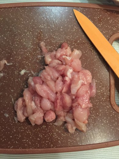 Курица карри с макоронами - Шаг 1