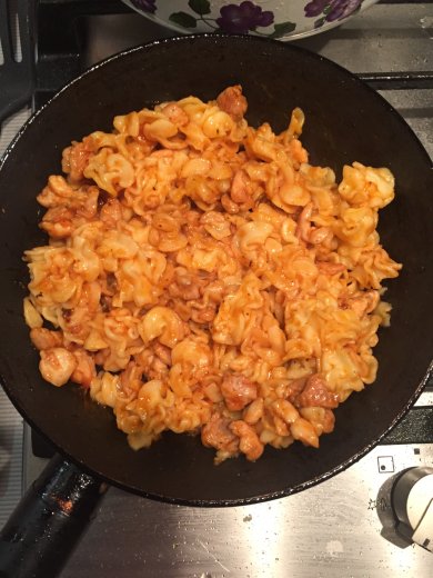 Курица карри с макоронами - Шаг 5