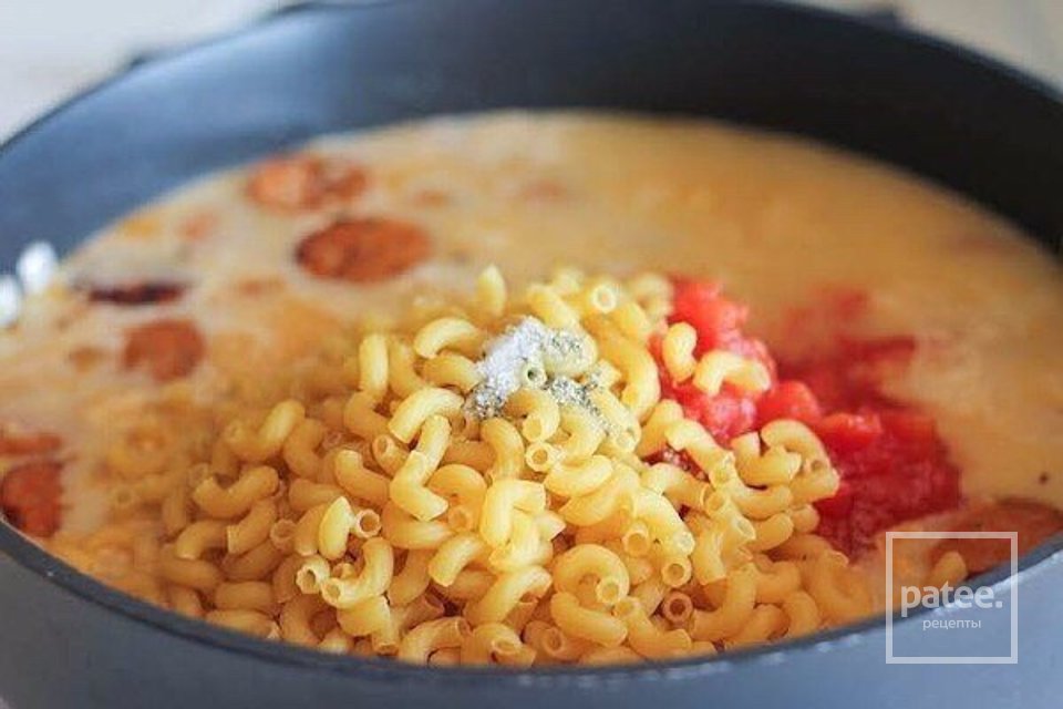 МАКАРОНЫ С КОЛБАСОЙ 🍝 - Шаг 2
