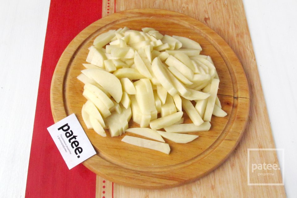 Суп с куриными желудками и яичной лапшой - Шаг 3