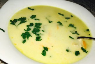 Сырный супчик.