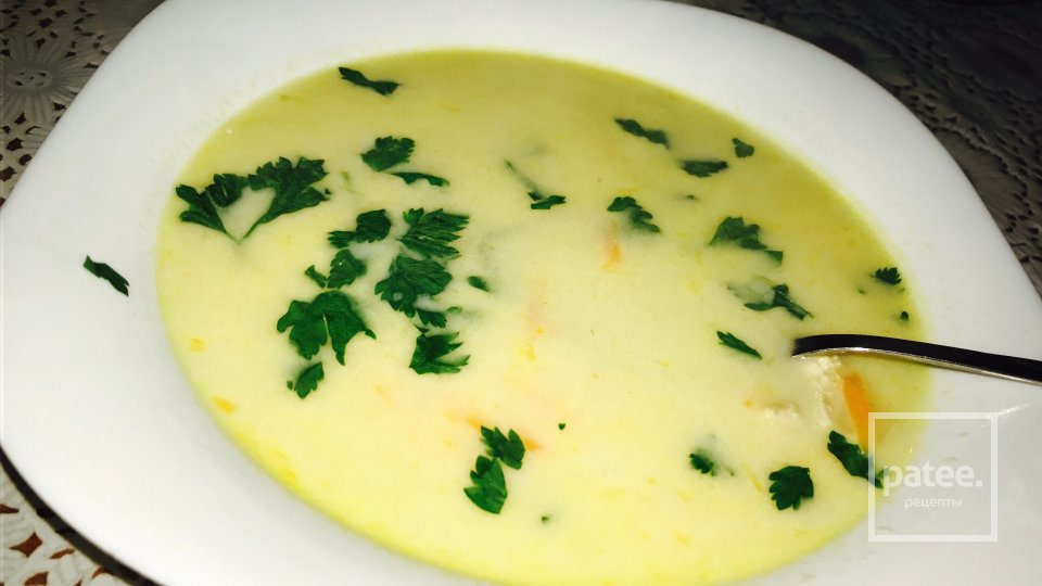 Сырный супчик. - Шаг 1