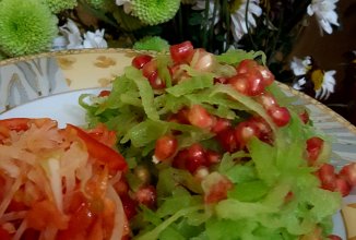 Салат из редьки для плова