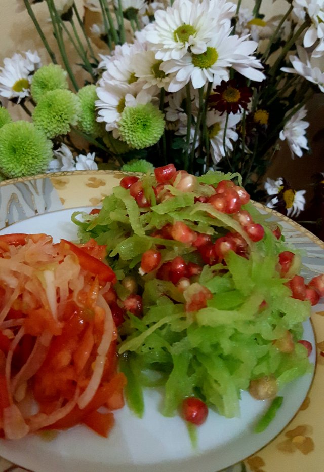 Салат из редьки для плова