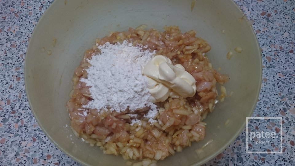 Куриные оладьи - Шаг 2