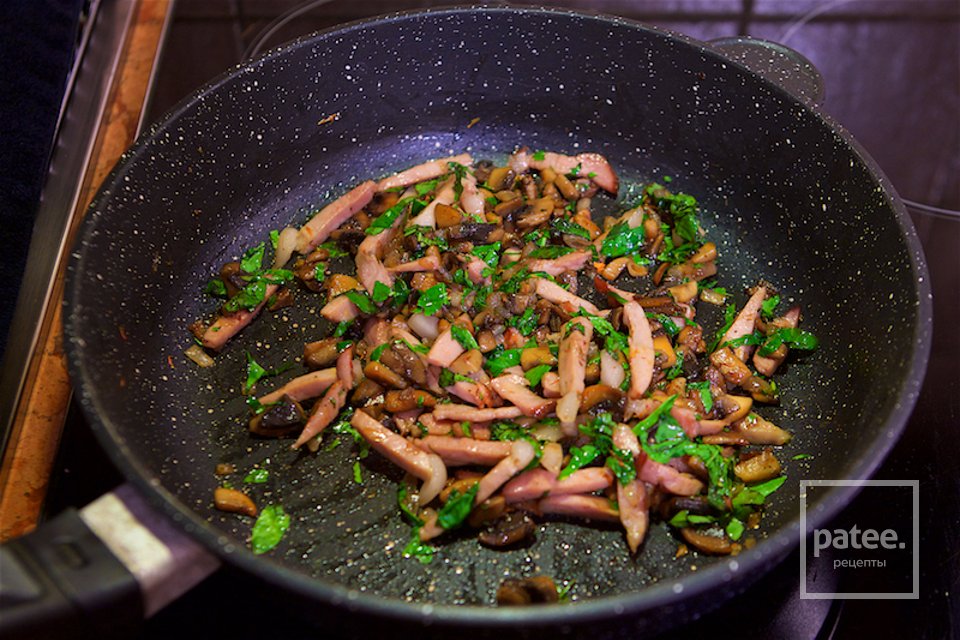 Домашние Тальятелле с шафраном и копченостями - Шаг 23