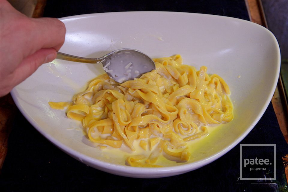 Домашние Тальятелле с шафраном и копченостями - Шаг 28
