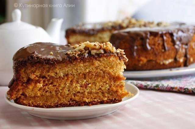 Медовый бисквит🍰