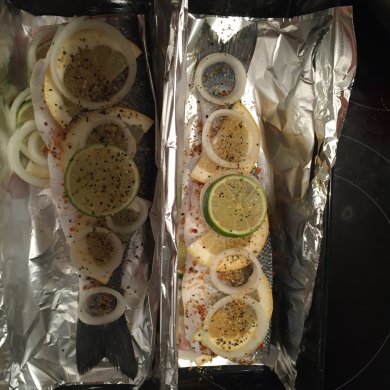 Волшебный сибас - Шаг 1