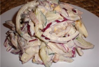 Салат сытный.