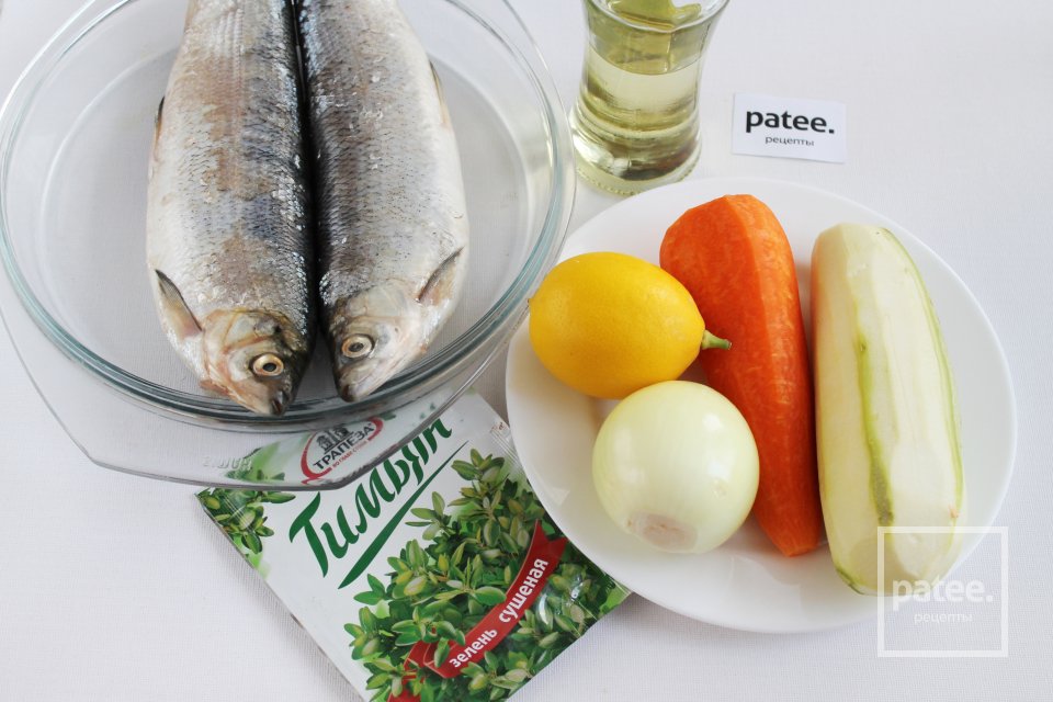 Пелядь с овощами в пергаменте - Шаг 1