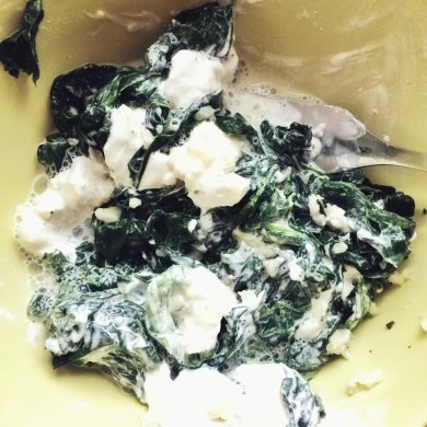 Слоёные булочки с сыром и шпинатом на завтрак - Шаг 3