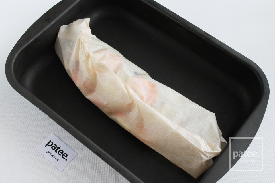 Пелядь с овощами в пергаменте - Шаг 13