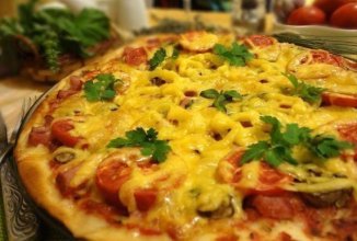 Рецепт тонкой итальянской пиццы🍕