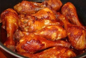 КУРИНЫЕ НОЖКИ В СОЕВО-МЕДОВОМ СОУСЕ🍗