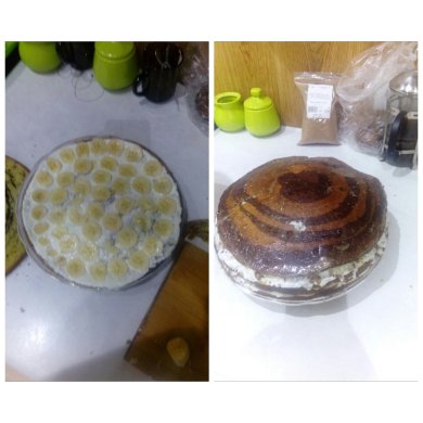 Торт "Зебра" - Шаг 6