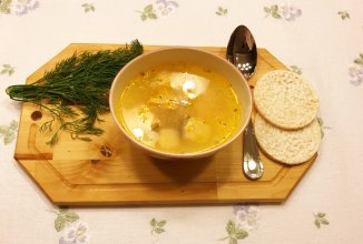 Рыбный суп из семги