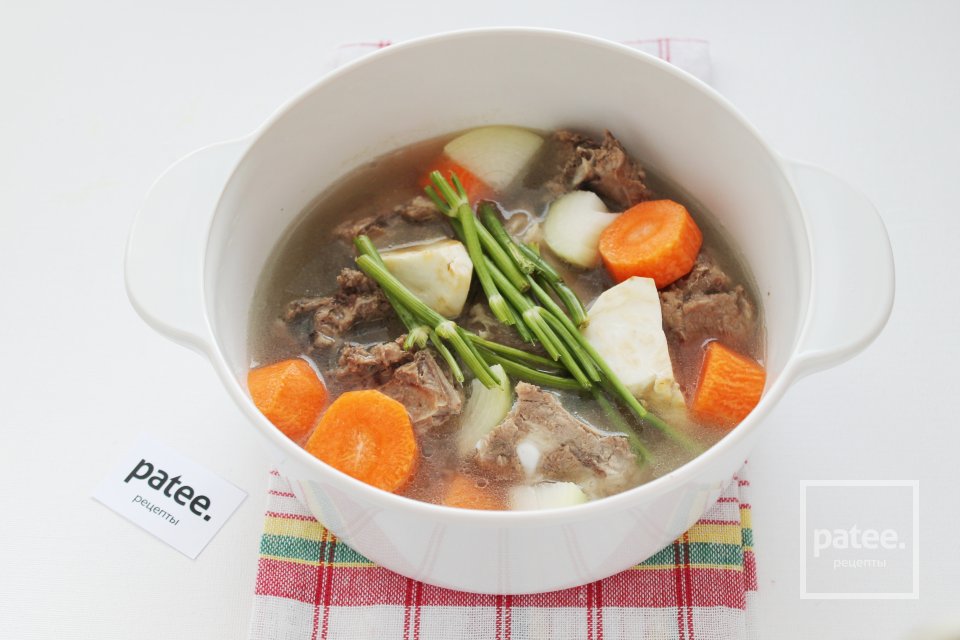 Сорпа с бараниной - Шаг 10