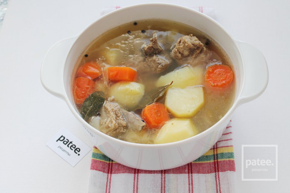 Сорпа с бараниной - Шаг 17