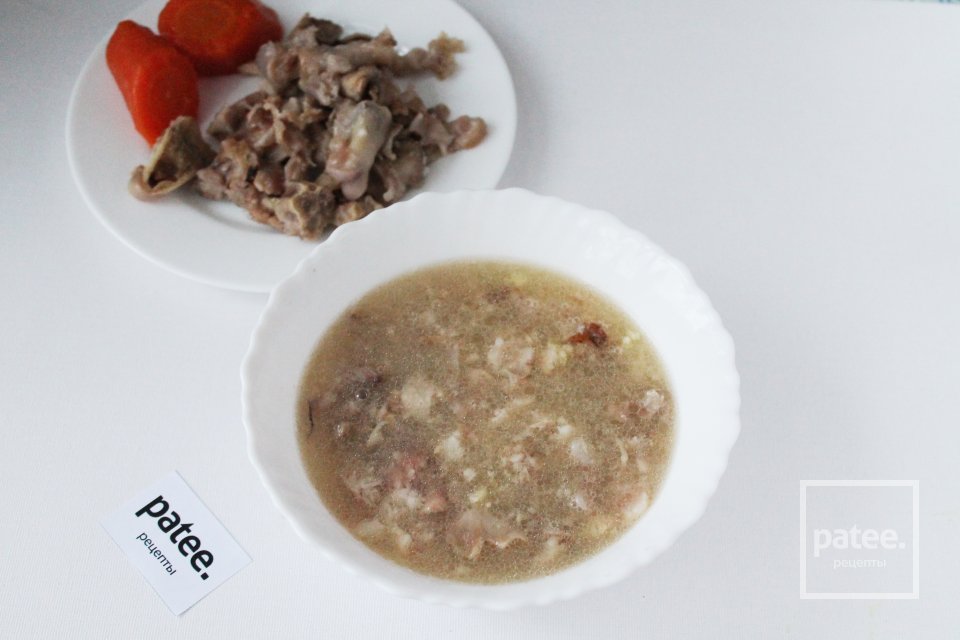 Холодец домашний из свинины и курицы - Шаг 14