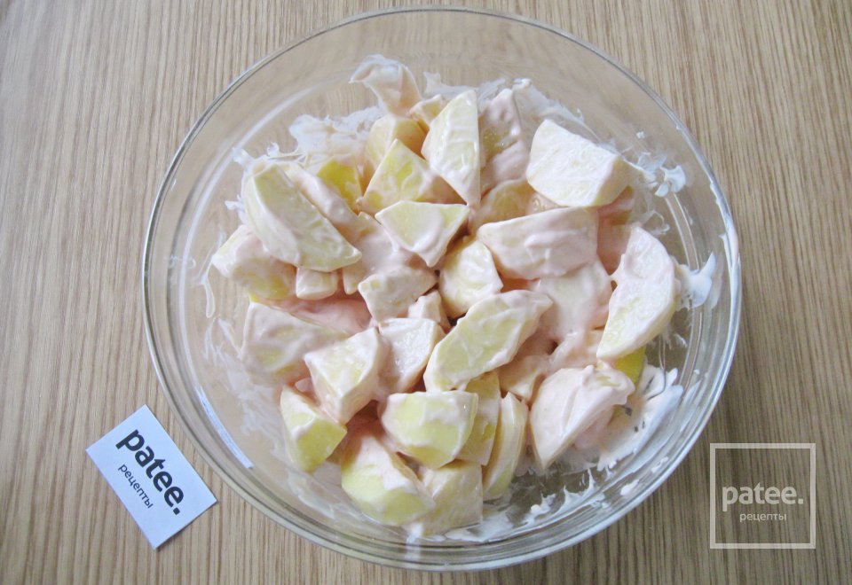 Куриные тефтели с грибами и картофелем в духовке - Шаг 14