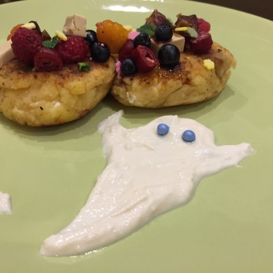 Сырники конфетти. Завтрак отличников и чемпионов - Шаг 9