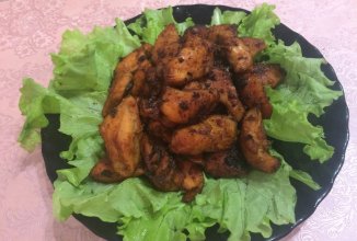 Куриные грудки по-восточному.