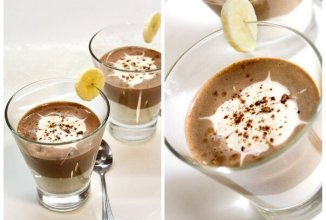 Творожно-банановый мусс