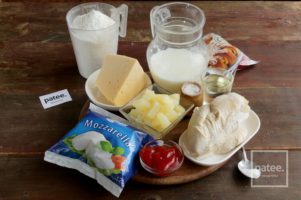 Пицца Гавайская - Шаг 1