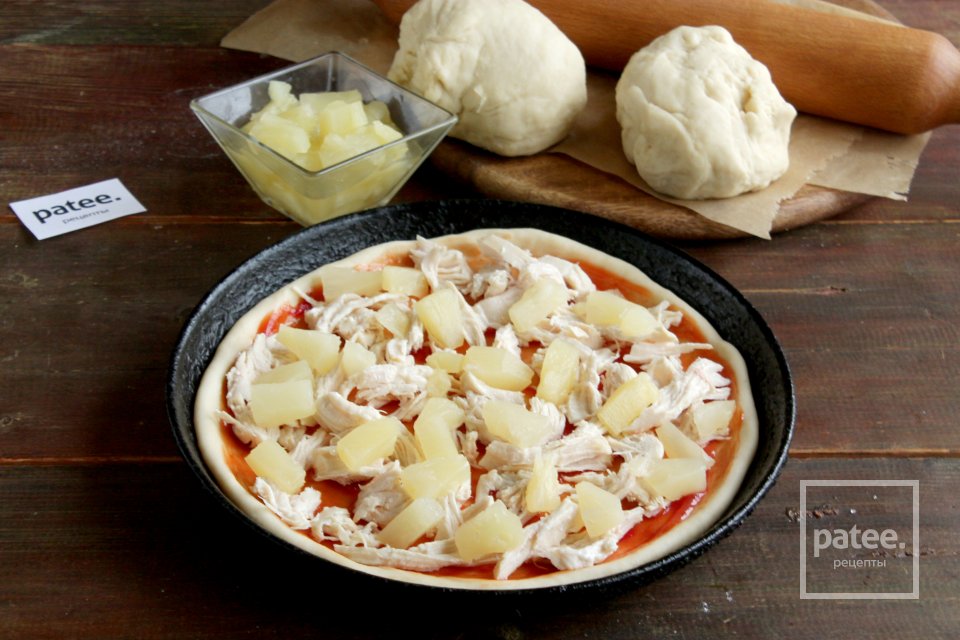 Пицца Гавайская - Шаг 10