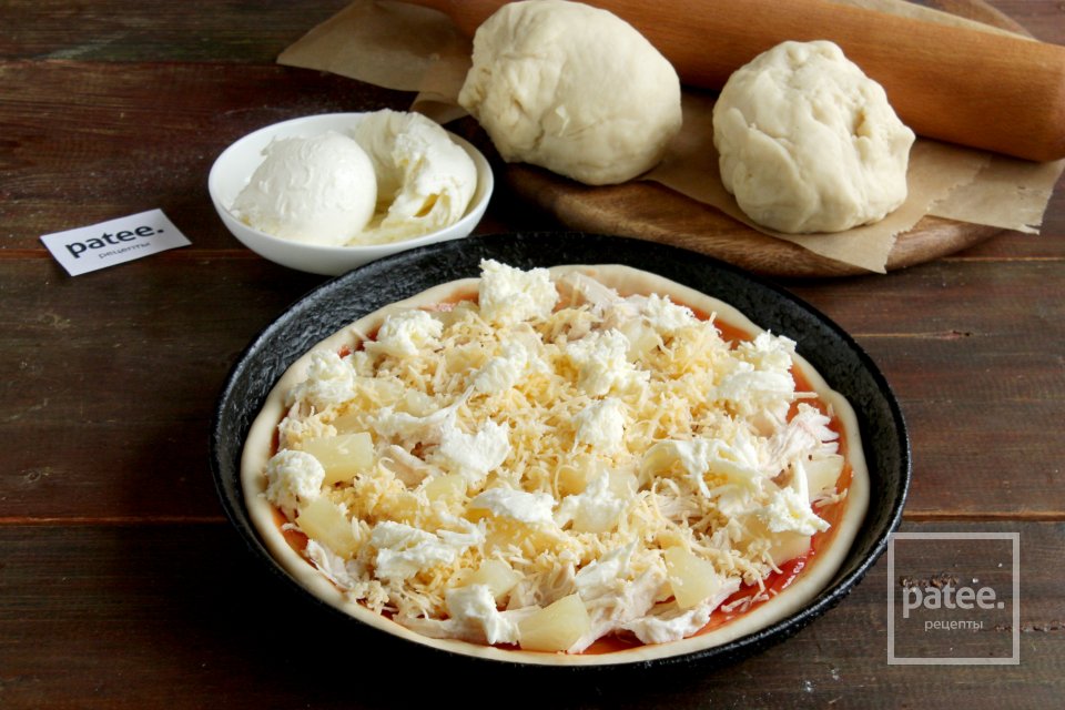 Пицца Гавайская - Шаг 12