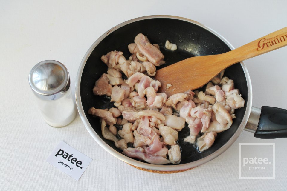 Мини-шаурма с курицей - Шаг 4