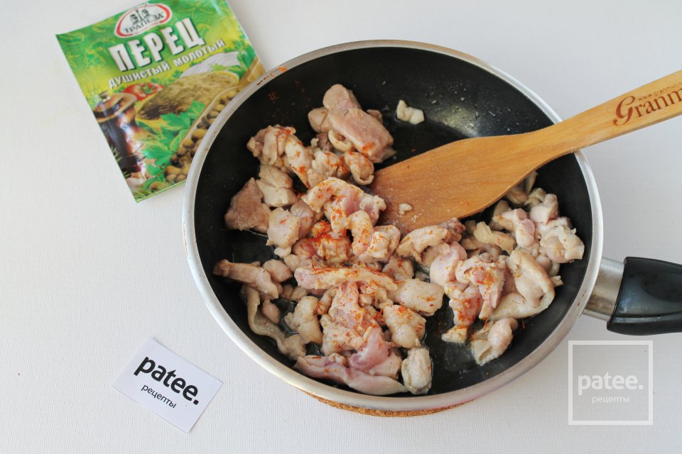 Мини-шаурма с курицей - Шаг 7