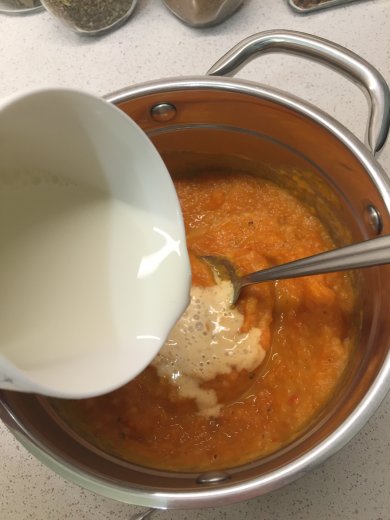 Суп-пюре из тыквы - Шаг 11