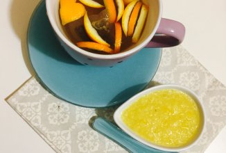 ПП Витаминная вкусняшка к чаю  🍋 🍊 🍯