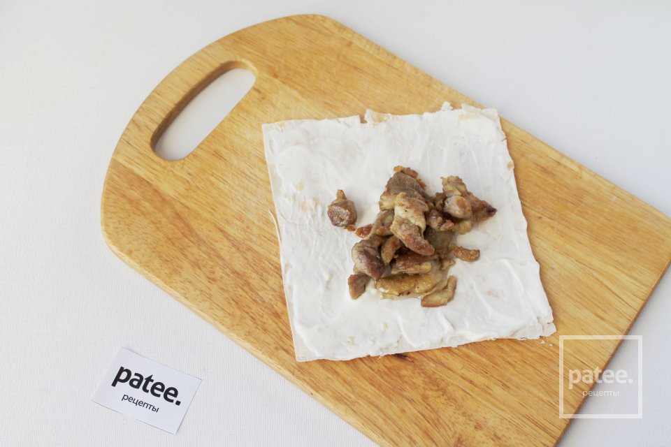 Мини-шаурма с курицей - Шаг 15