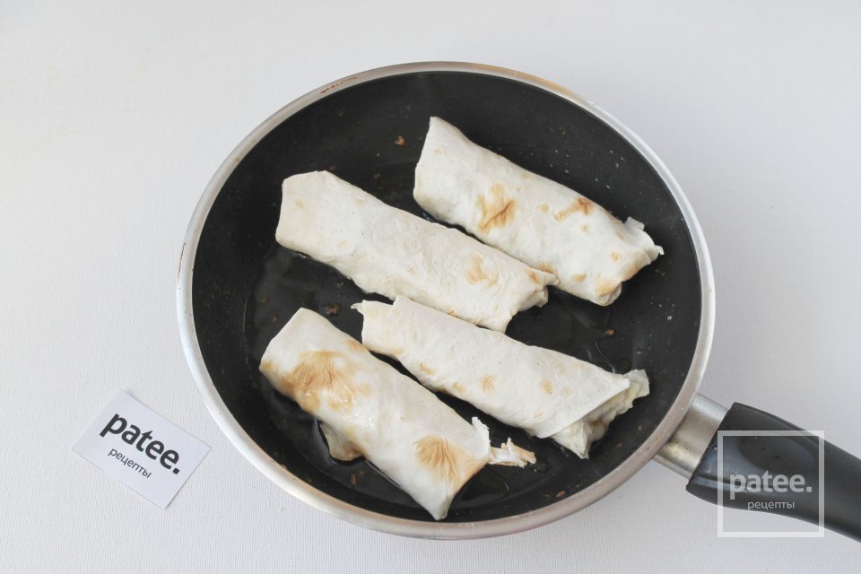 Мини-шаурма с курицей - Шаг 17