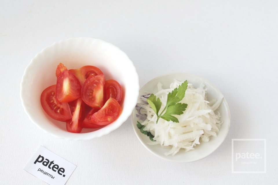 Мини-шаурма с курицей - Шаг 20