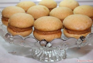 Медовое печенье с кремом